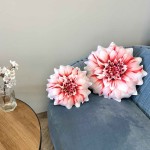 zestaw poduszek kwiat Dalia Poduszkownia