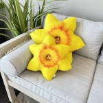 Zestaw Żonkile Narcyz wiosnne poduszki