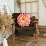 Poduszka jesienna kwiat Dalia