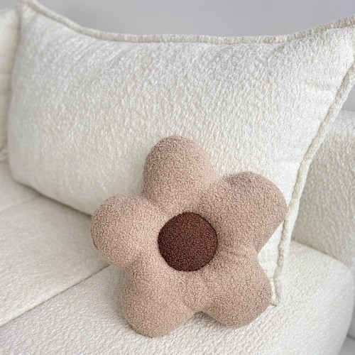 poduszka kwiatek boucle