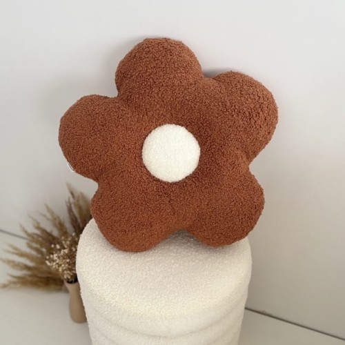 poduszka kwiatek boucle