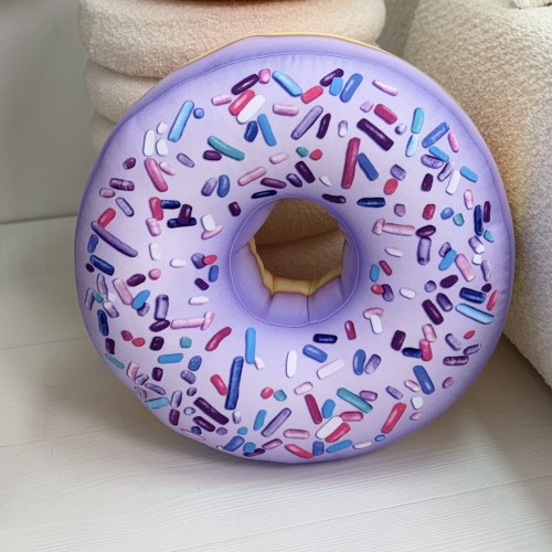 poduszka pączek Donut Donat jagodowy mały