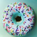 poduszka duży pączek Donut miętowy Poduszkownia