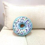 Poduszka pączek Donut mały miętowy