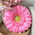 poduszka kwiat Gerbera różowa