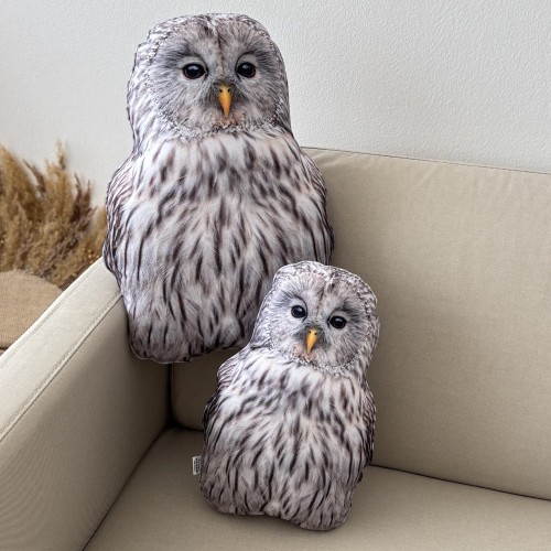 Zestaw poduszek sowy Puszczyk uralski
