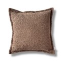 Poduszka dekoracyjna boucle brąz
