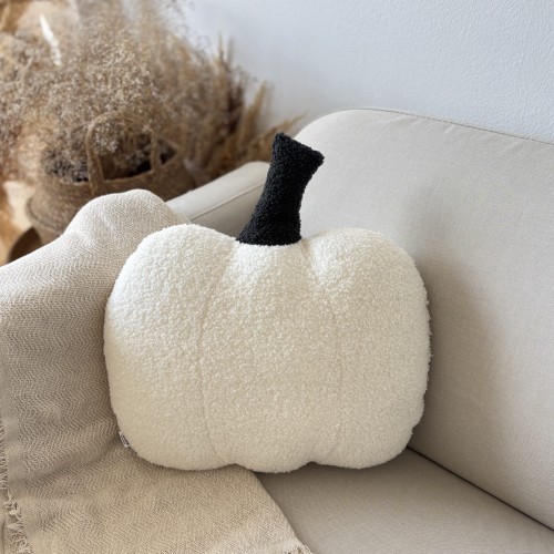 Poduszka Dynia biała