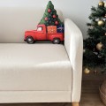 Poduszka Świąteczna Retro Auto z Choinką