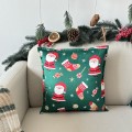 dekoracyjna poduszka świąteczna w Mikołaje
