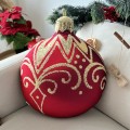 Poduszka w kształcie Bombki czerwona