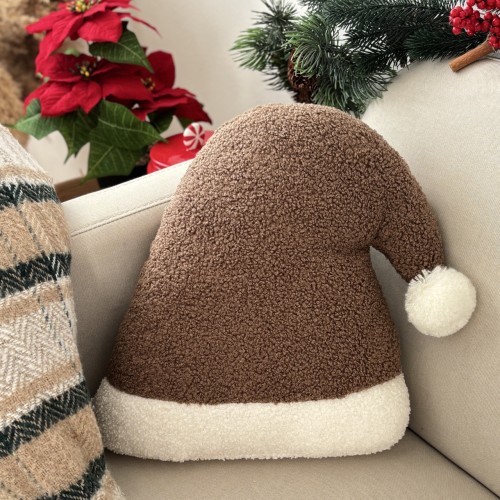 Poduszka w kształcie czapki Mikołaja