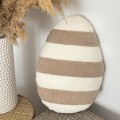 poduszka jajko pisanka boucle paski