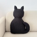 Poduszka czarny kot