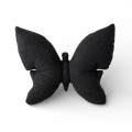 Poduszka Motyl dekoracyjna czarna
