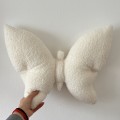 Poduszka biała motyl