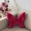 Poduszka w kształcie Motyla kolor fuksja