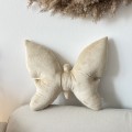 Poduszka dekoracyjna Motyl beżowy