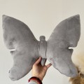 Poduszka dekoracyjna Motyl szary