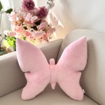Poduszka dekoracyjna Motyl jasny róż
